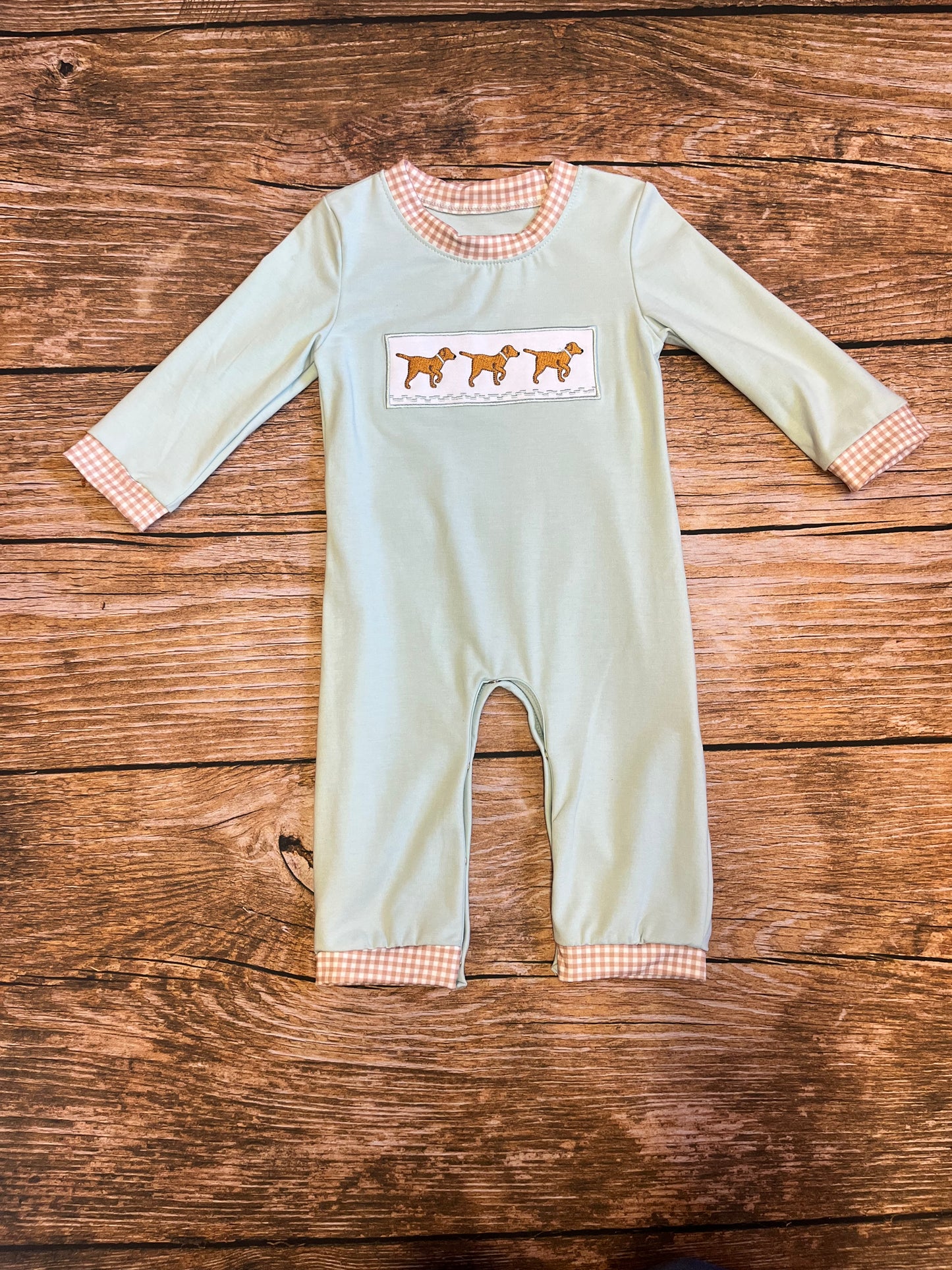 Dog Appliqué Romper