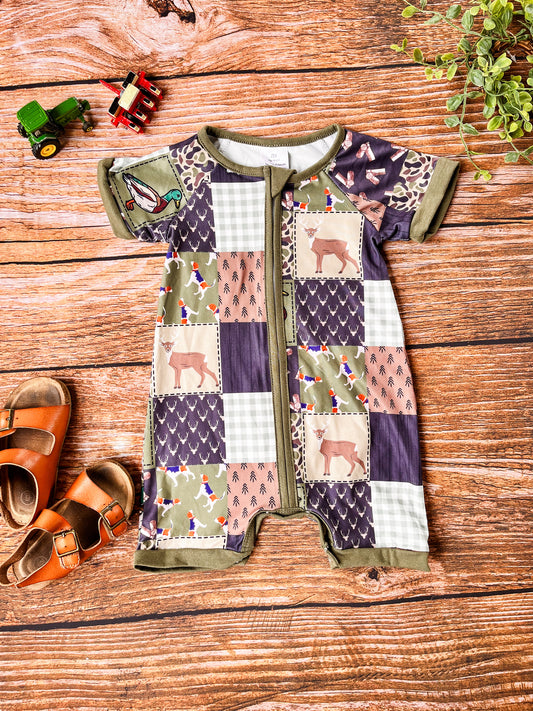 Shotgun Shell Hunting Romper